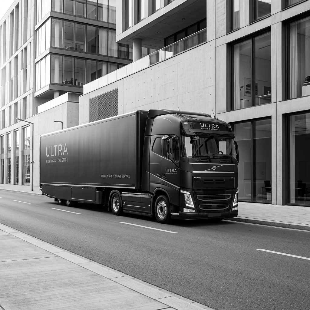 Sleek Modern Moving Truck
